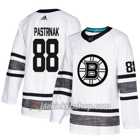 Miehille NHL Boston Bruins Pelipaita David Pastrnak 88 Valkoinen 2019 All-Star Adidas Authentic